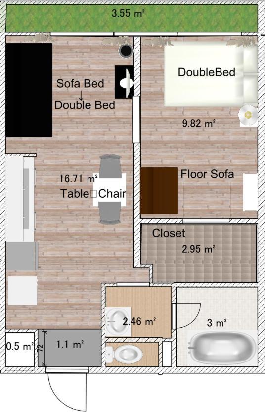 Apartemen 板橋 Rcアネックス Rc202